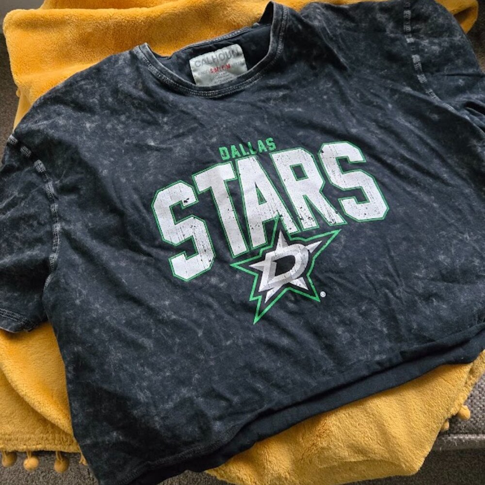 Dallas Stars Women's NHL Crop Top T-Shirt M